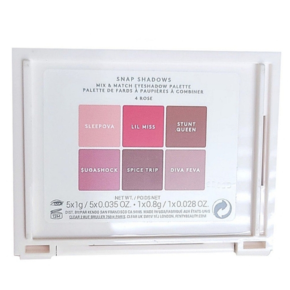 Fenty Beauty Snap Shadow 4 Rose NWOT - Picture 7 of 8